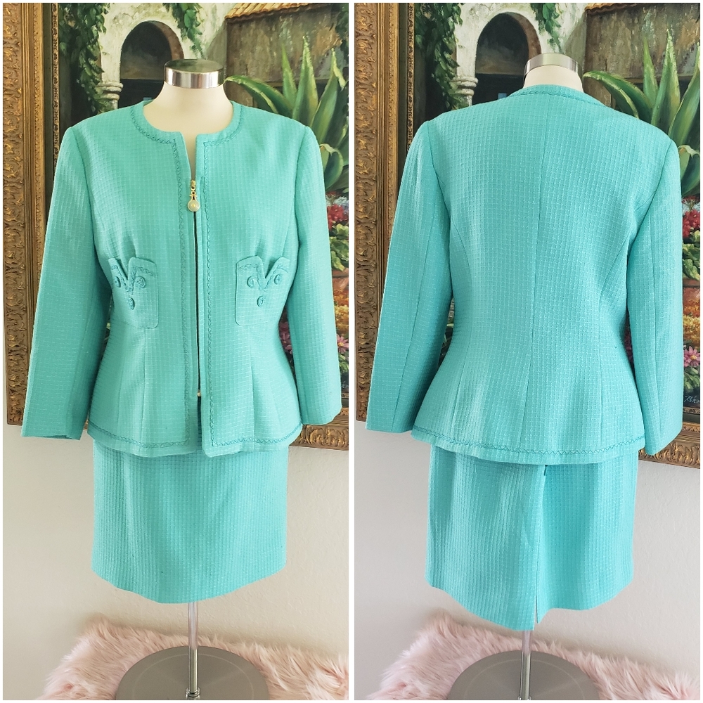 D'ORSAY  | Aqua Set - Jacket & Skirt